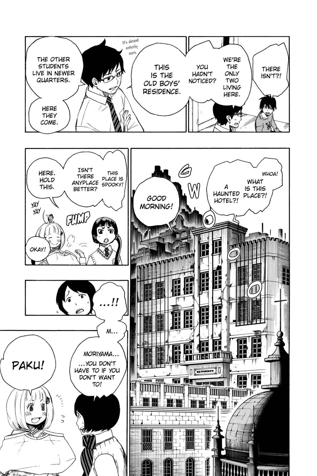 Blue Exorcist, chapter 5, page 21