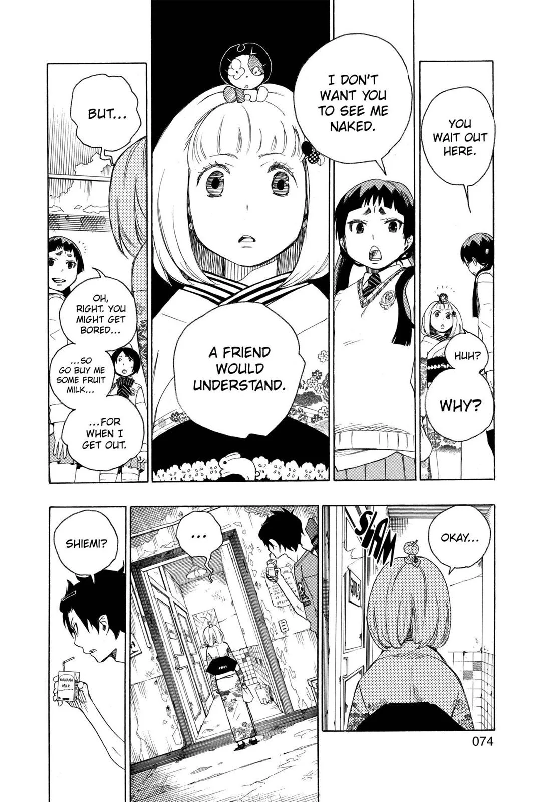 Blue Exorcist, chapter 5, page 24