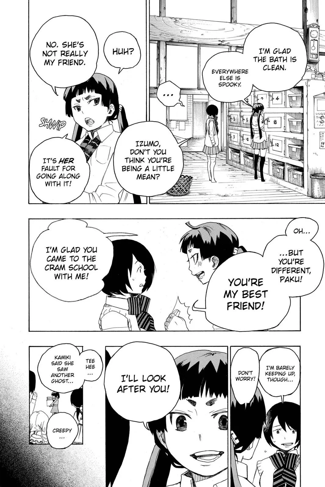 Blue Exorcist, chapter 5, page 28