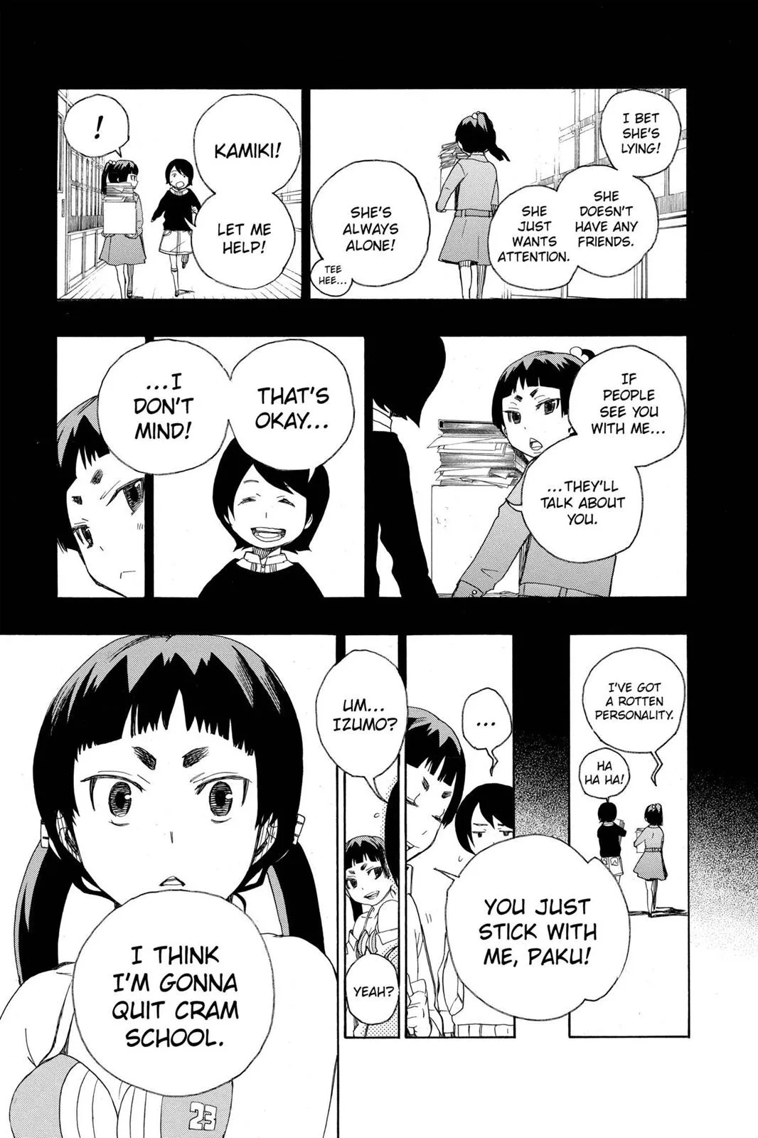 Blue Exorcist, chapter 5, page 29