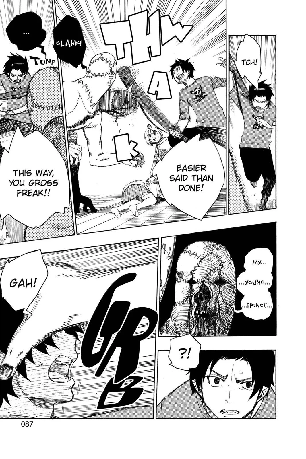 Blue Exorcist, chapter 5, page 37