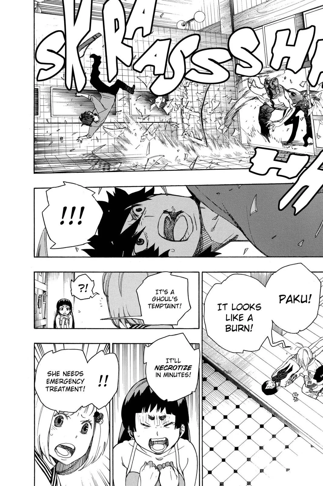 Blue Exorcist, chapter 5, page 38