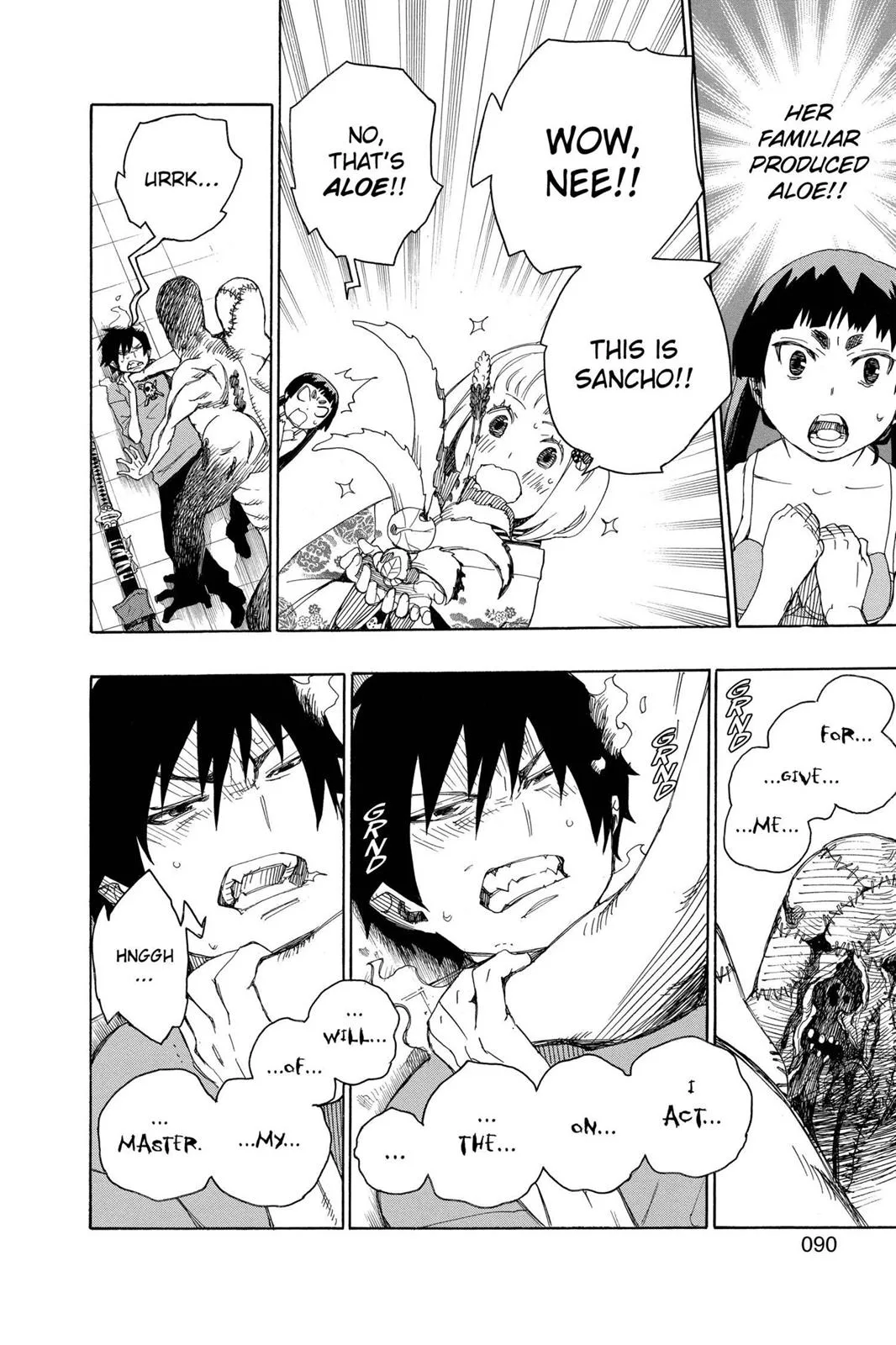 Blue Exorcist, chapter 5, page 40