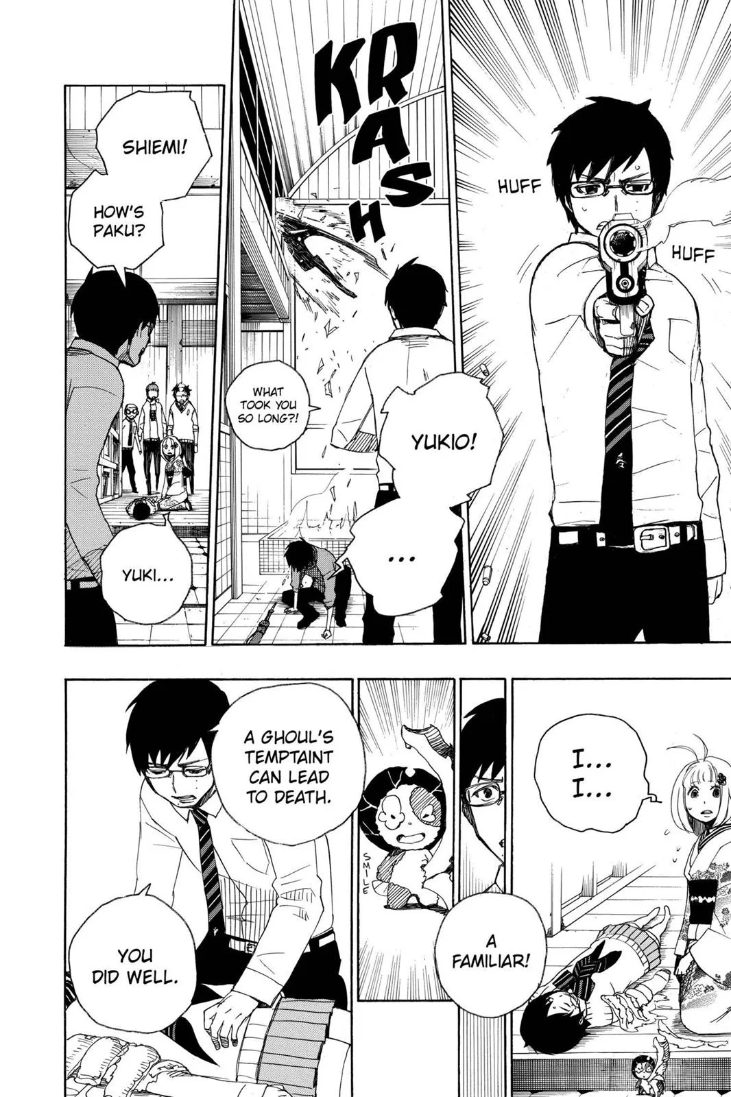 Blue Exorcist, chapter 5, page 42