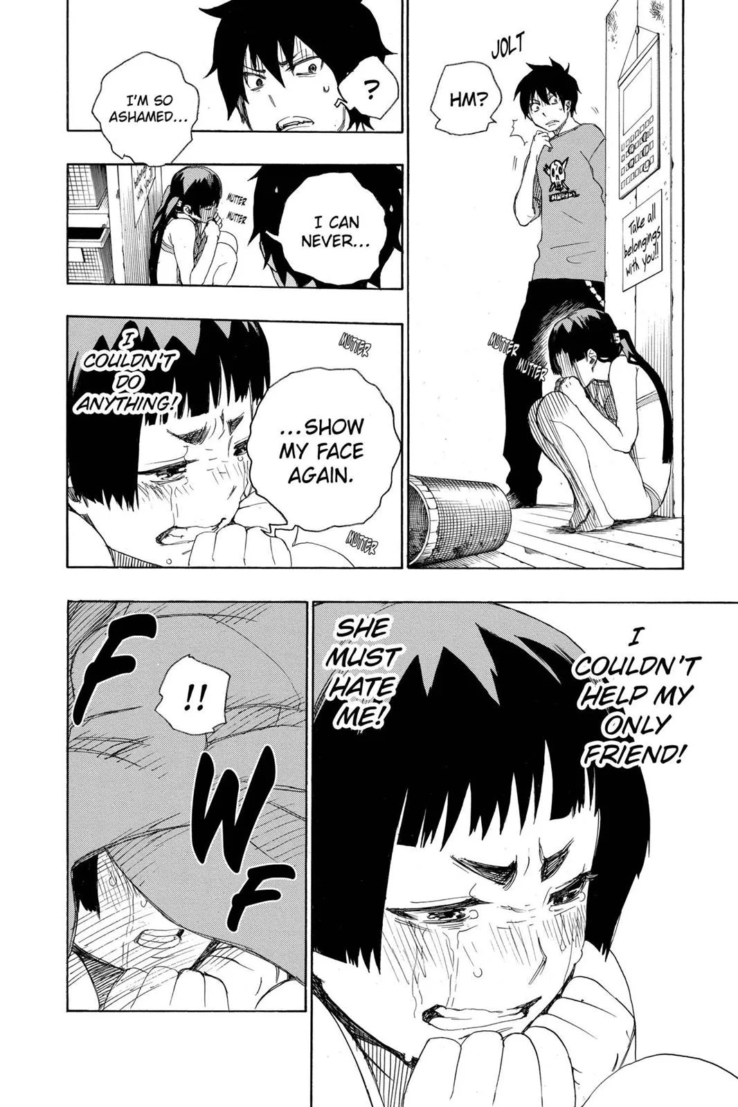 Blue Exorcist, chapter 5, page 44