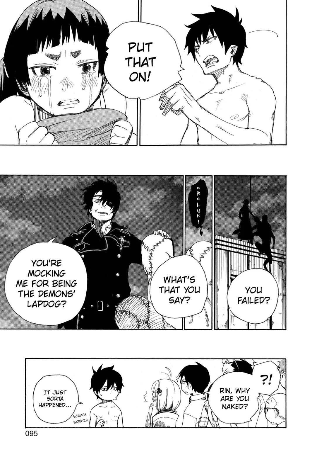 Blue Exorcist, chapter 5, page 45