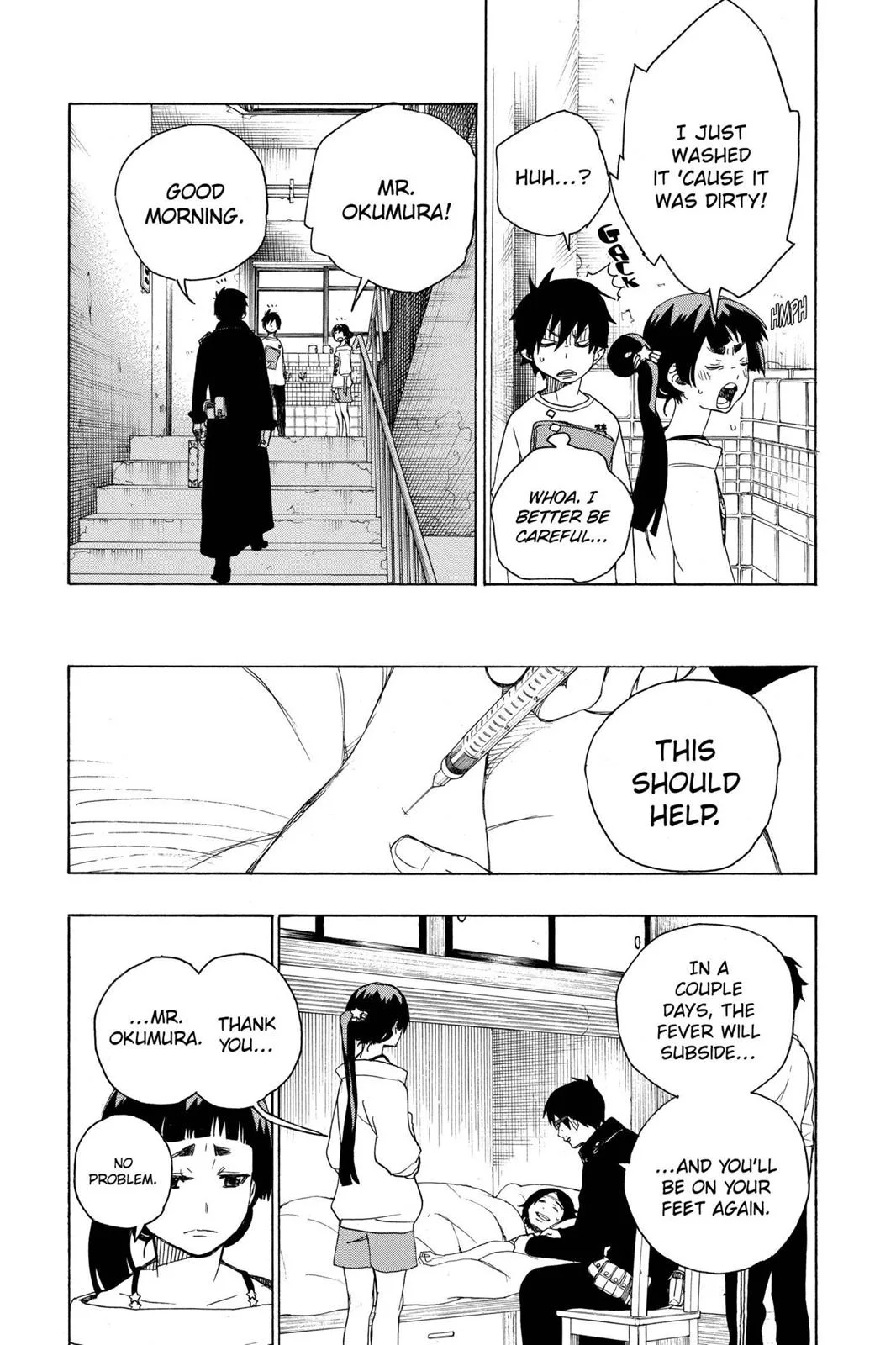 Blue Exorcist, chapter 6, page 5