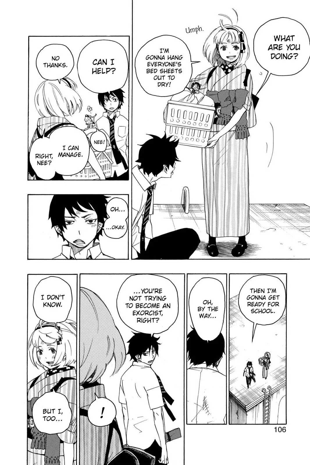Blue Exorcist, chapter 6, page 10