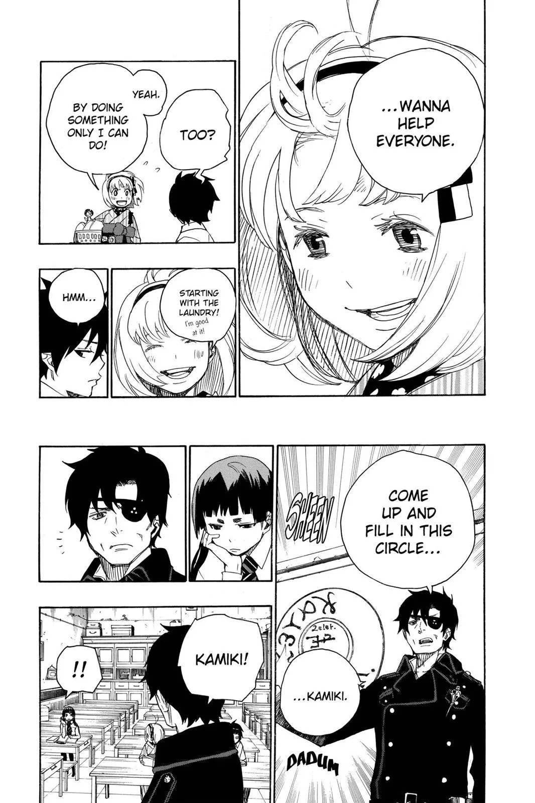 Blue Exorcist, chapter 6, page 11