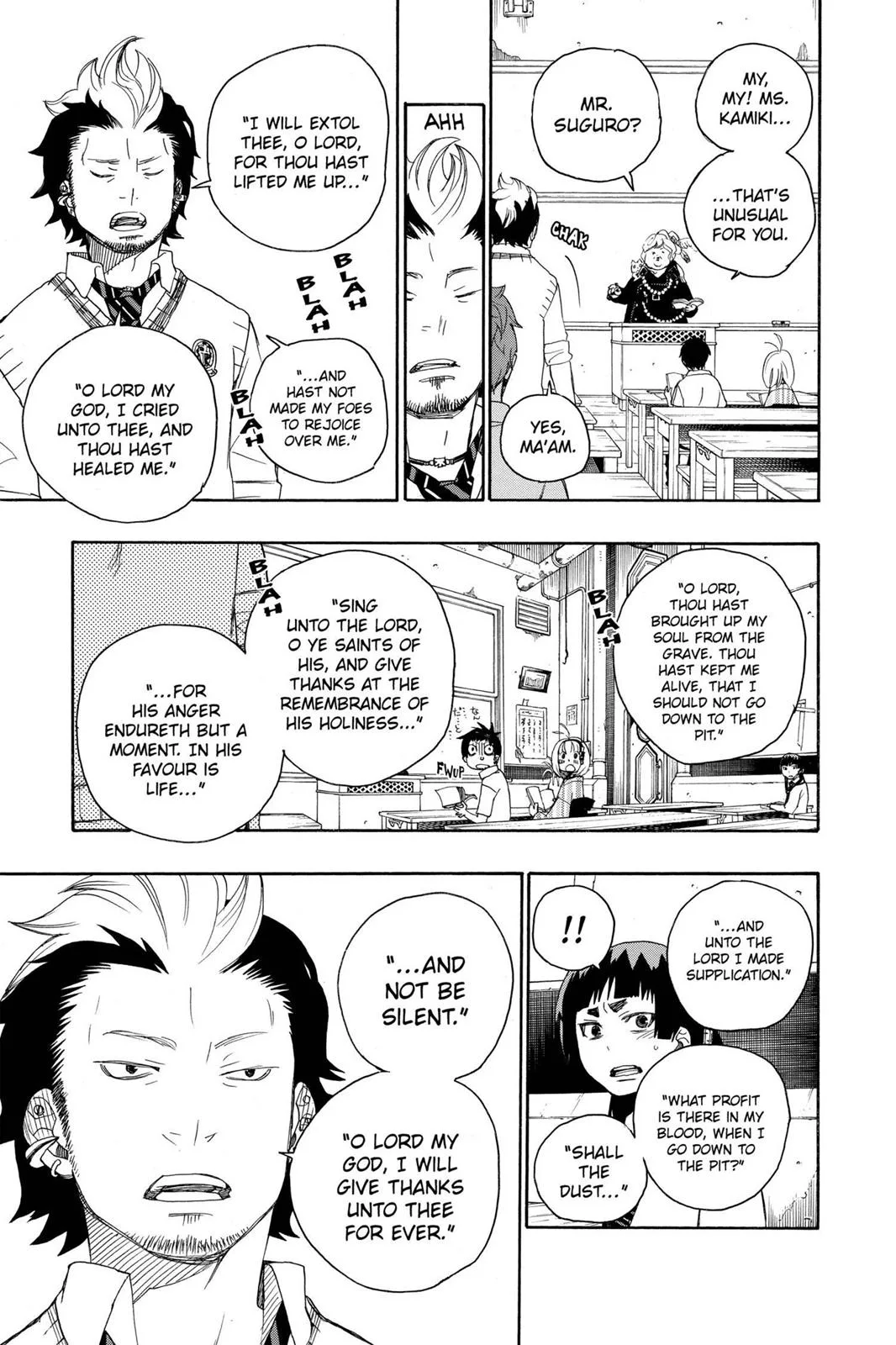 Blue Exorcist, chapter 6, page 13