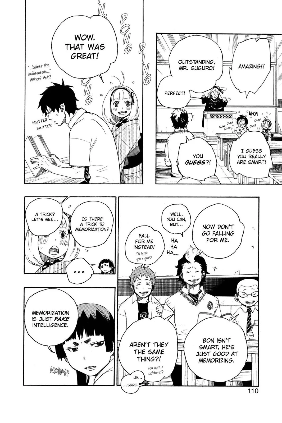 Blue Exorcist, chapter 6, page 14