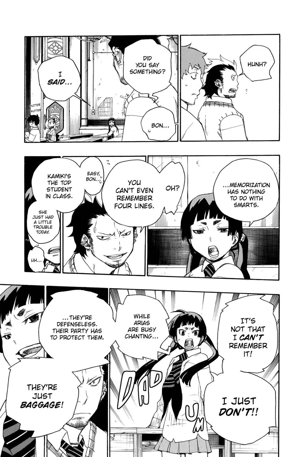 Blue Exorcist, chapter 6, page 15