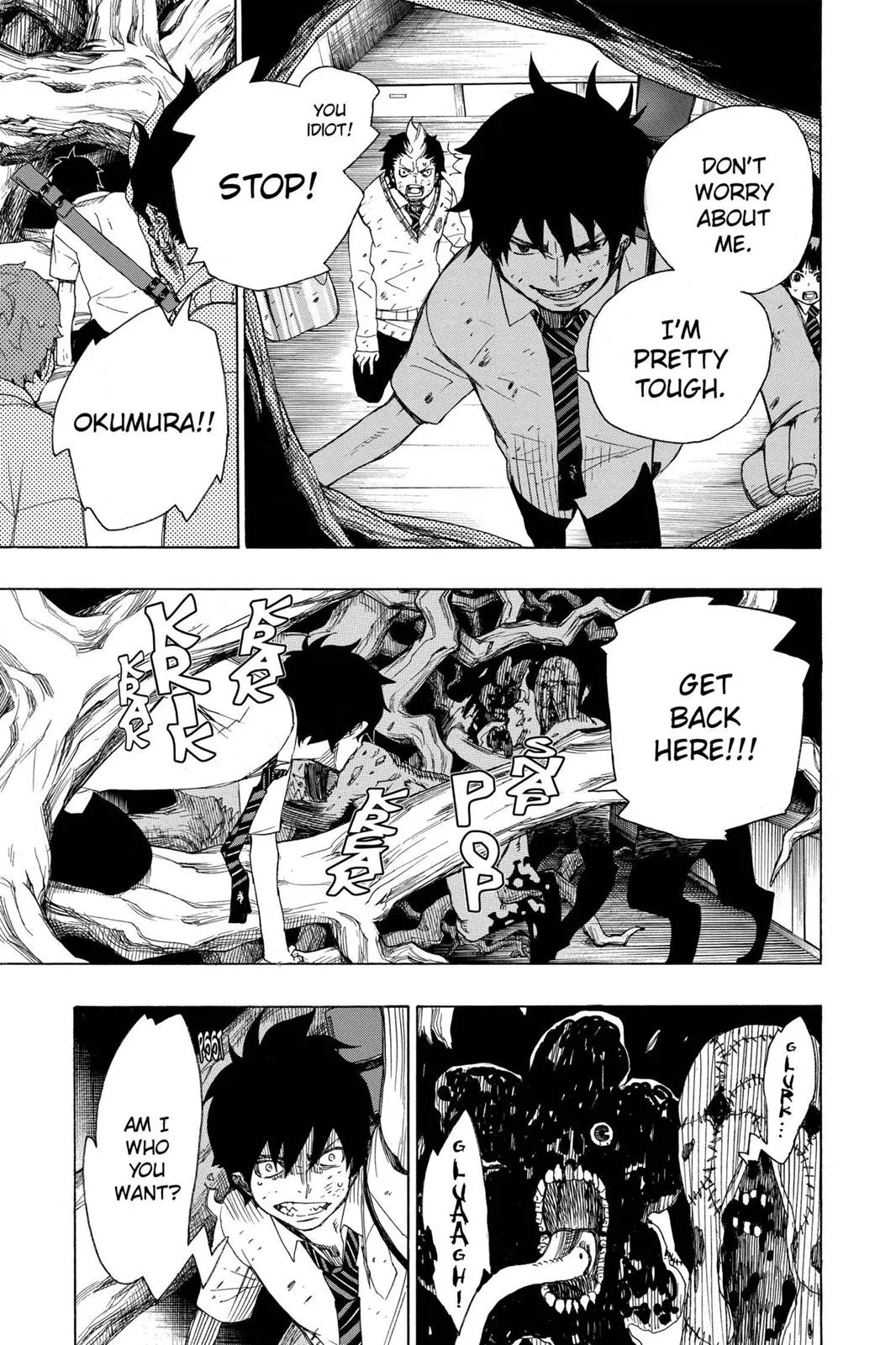 Blue Exorcist, chapter 6, page 29