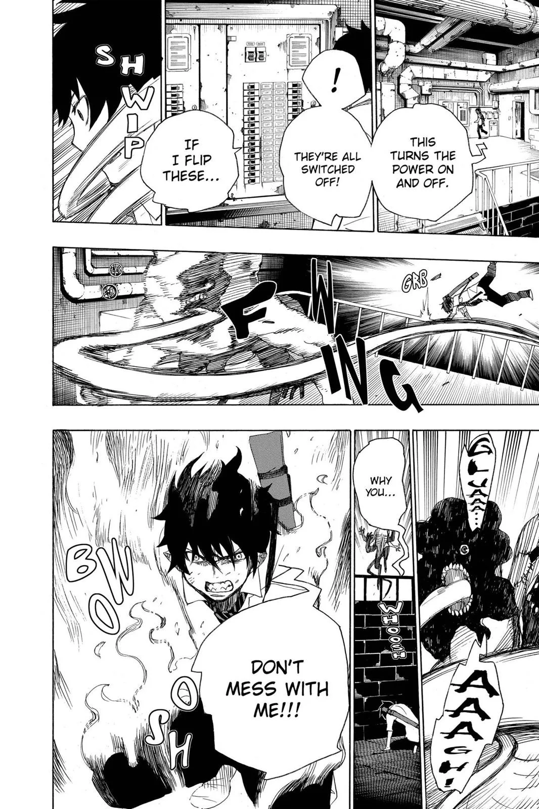 Blue Exorcist, chapter 6, page 34