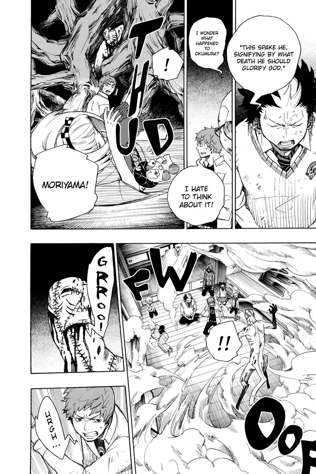 Blue Exorcist, chapter 6, page 38