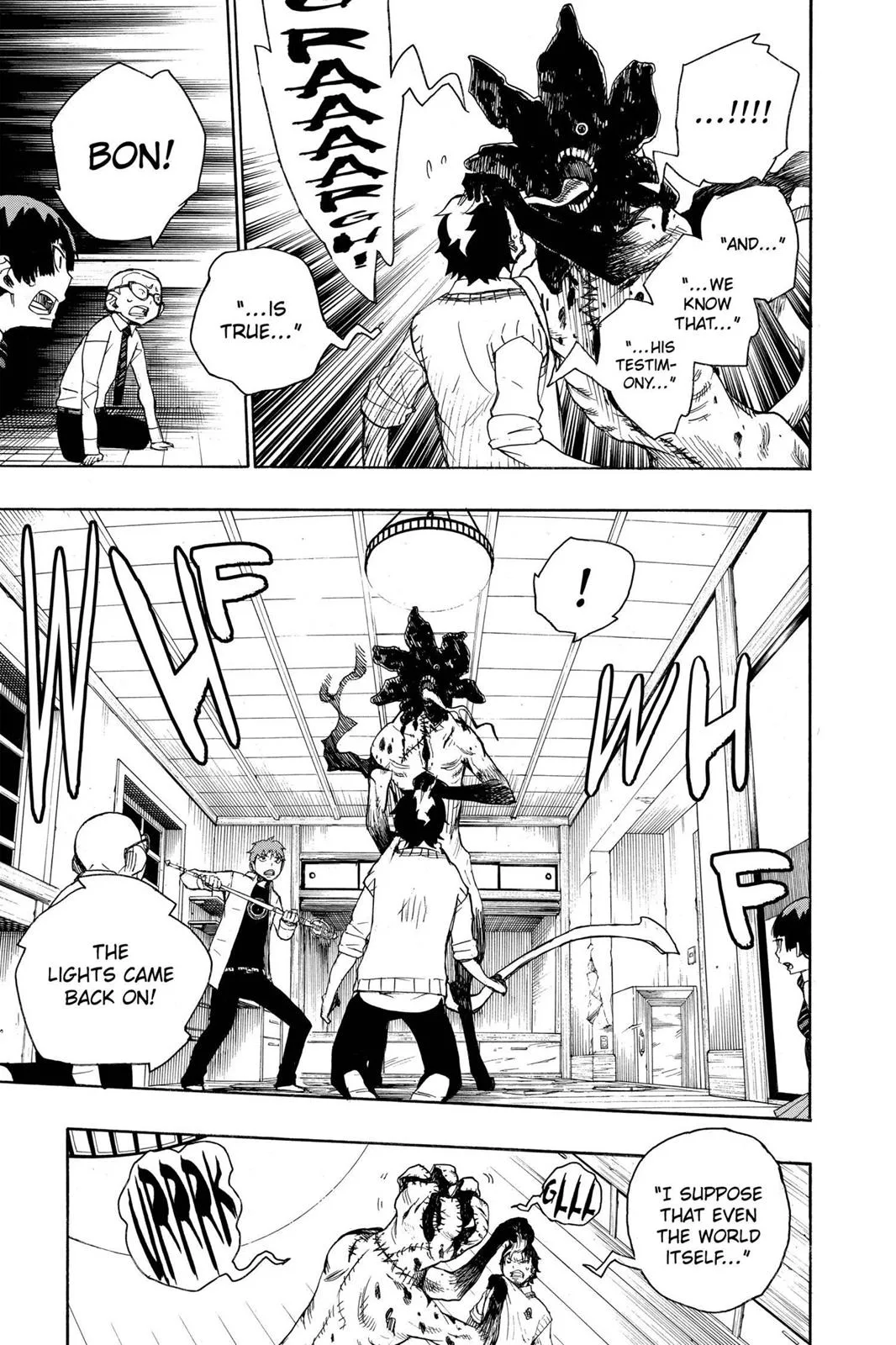 Blue Exorcist, chapter 6, page 43