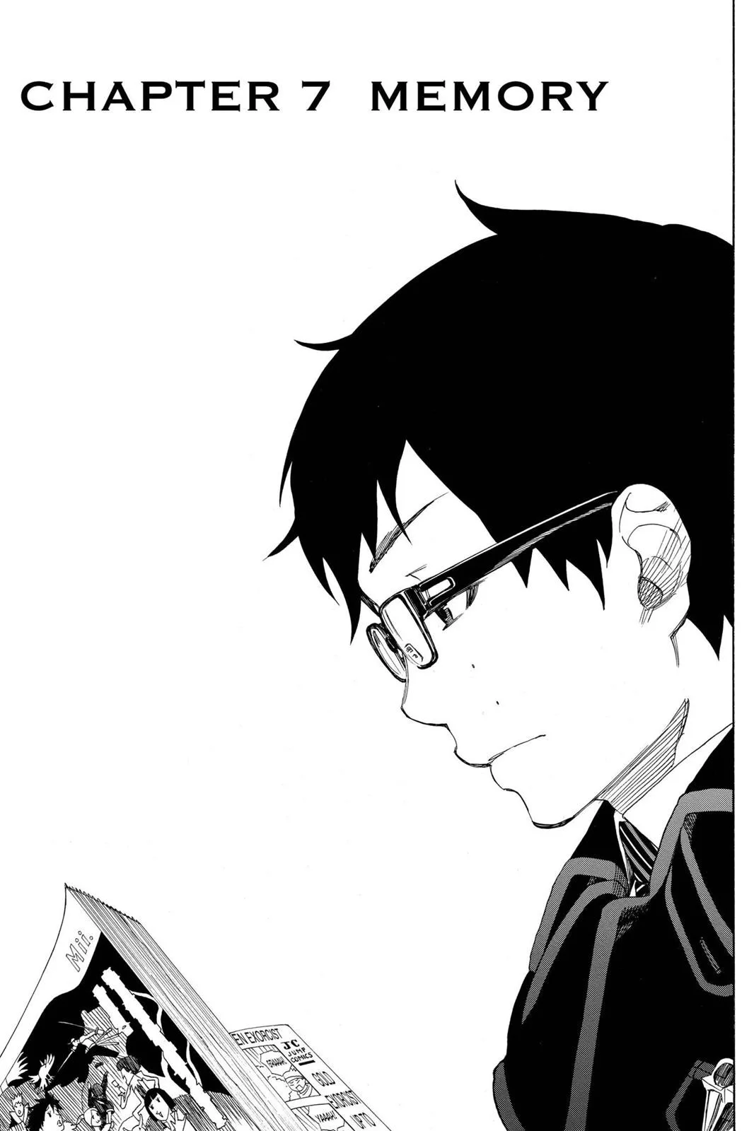 Blue Exorcist, chapter 7, page 3