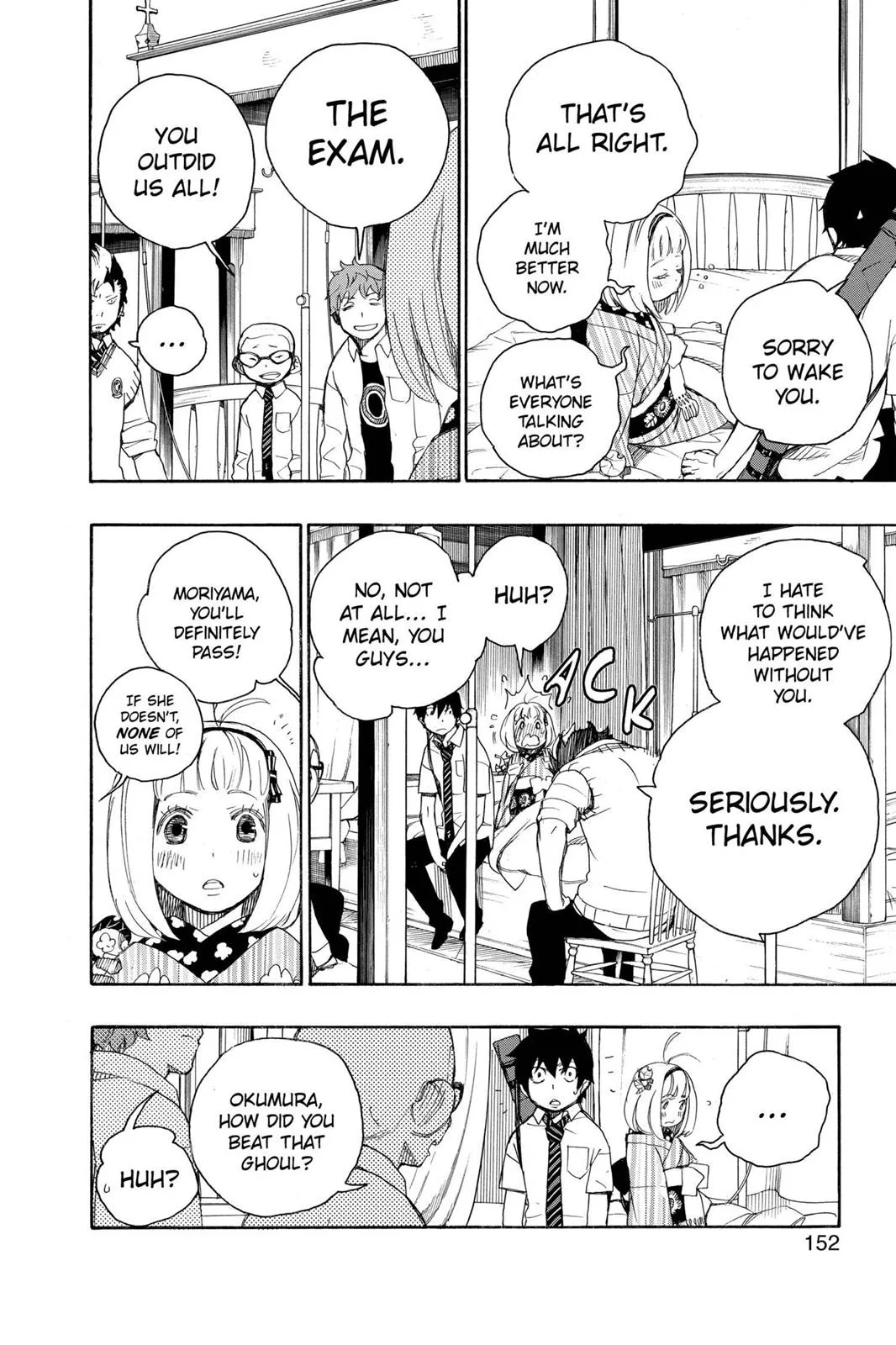 Blue Exorcist, chapter 7, page 8