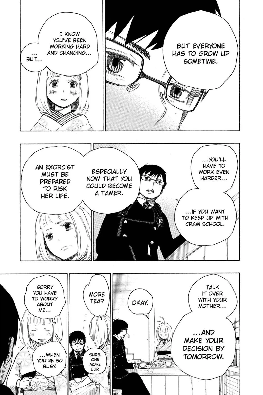 Blue Exorcist, chapter 7, page 21