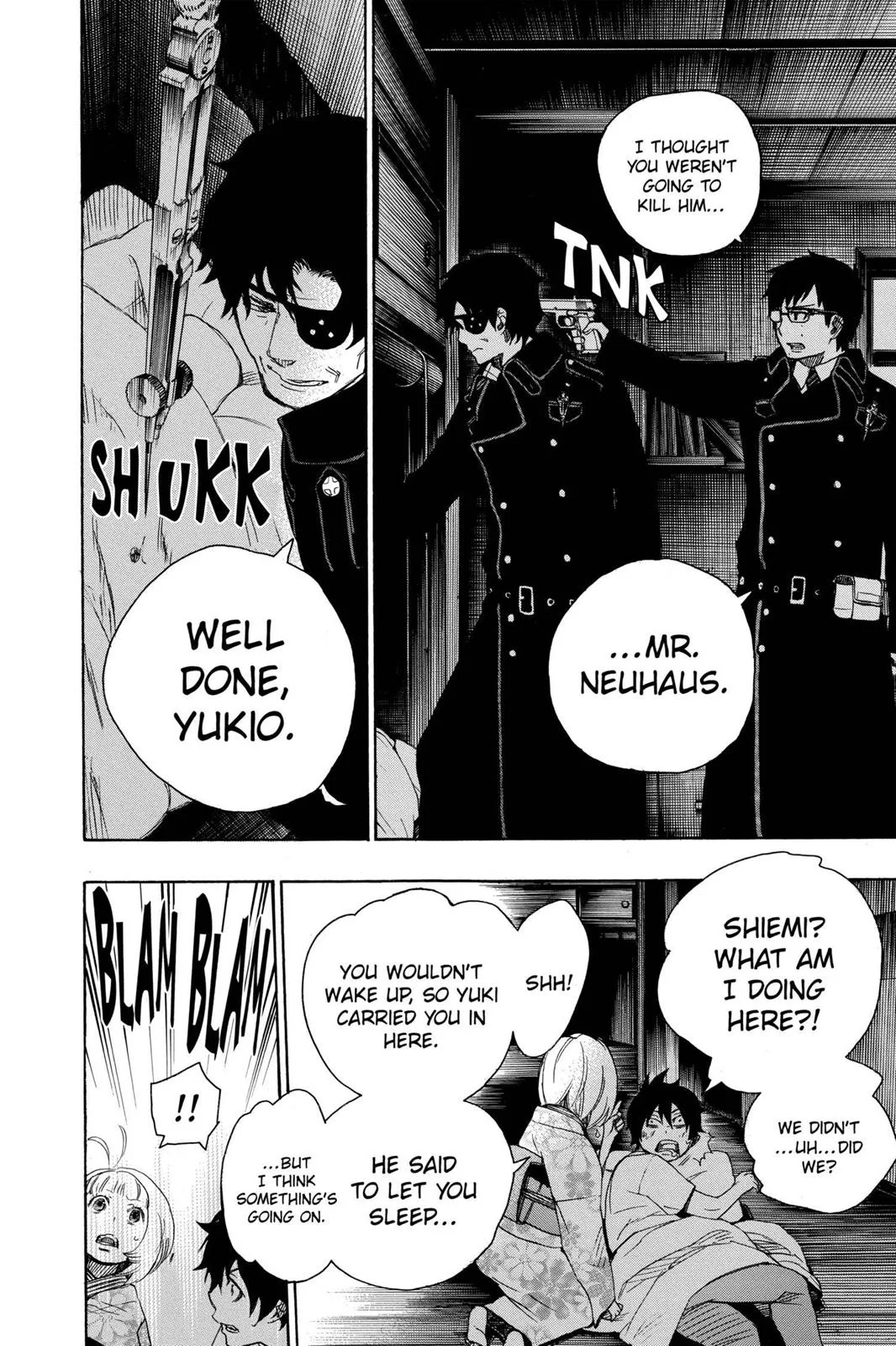 Blue Exorcist, chapter 7, page 24