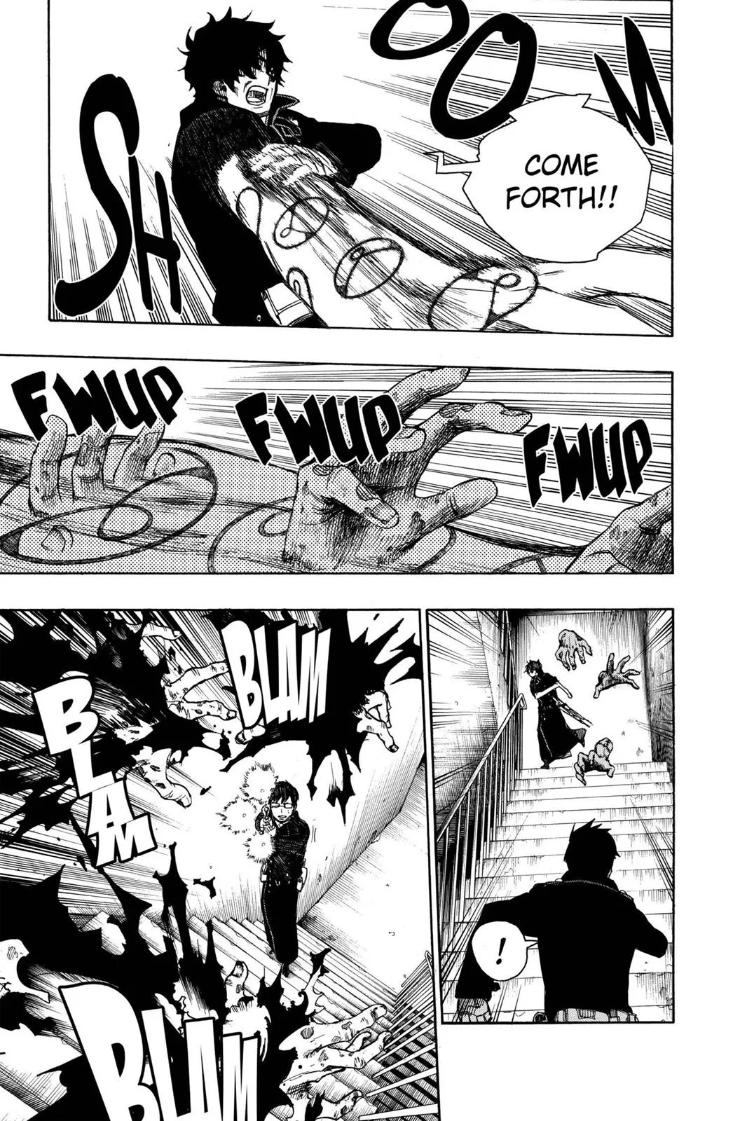 Blue Exorcist, chapter 7, page 25