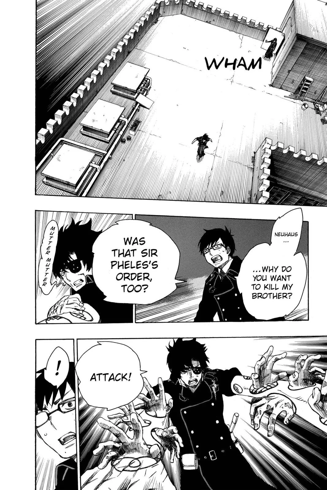 Blue Exorcist, chapter 7, page 26