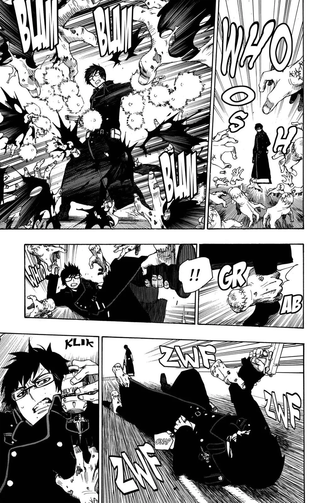 Blue Exorcist, chapter 7, page 27