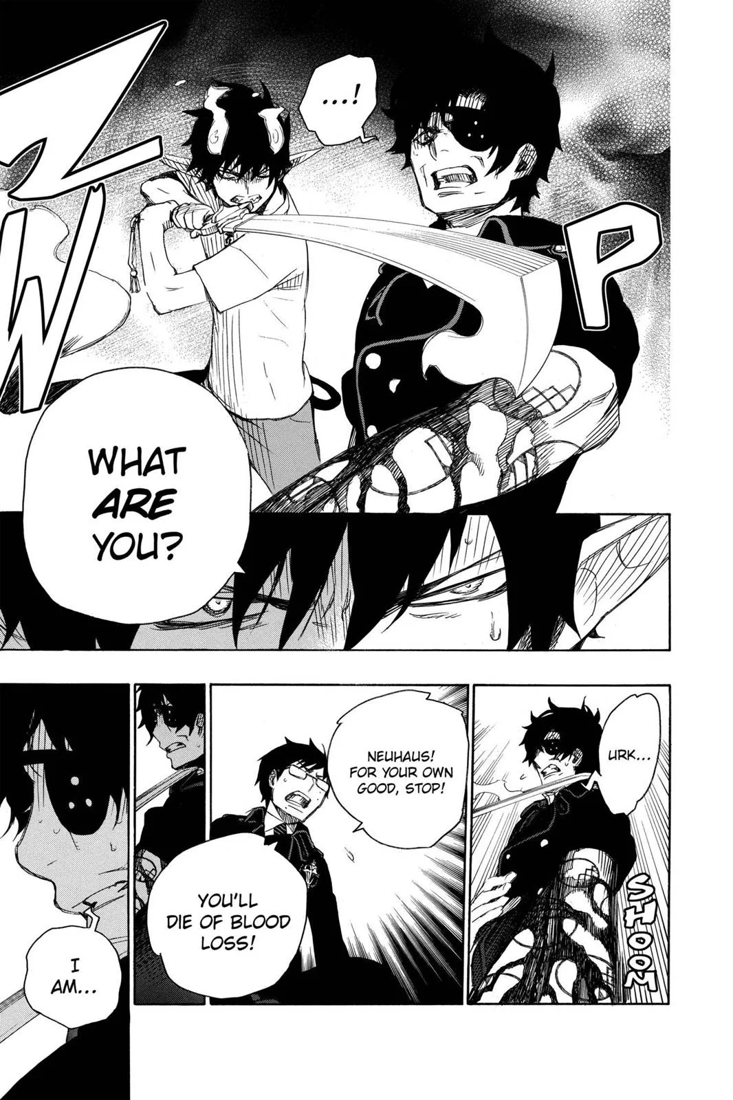 Blue Exorcist, chapter 7, page 33