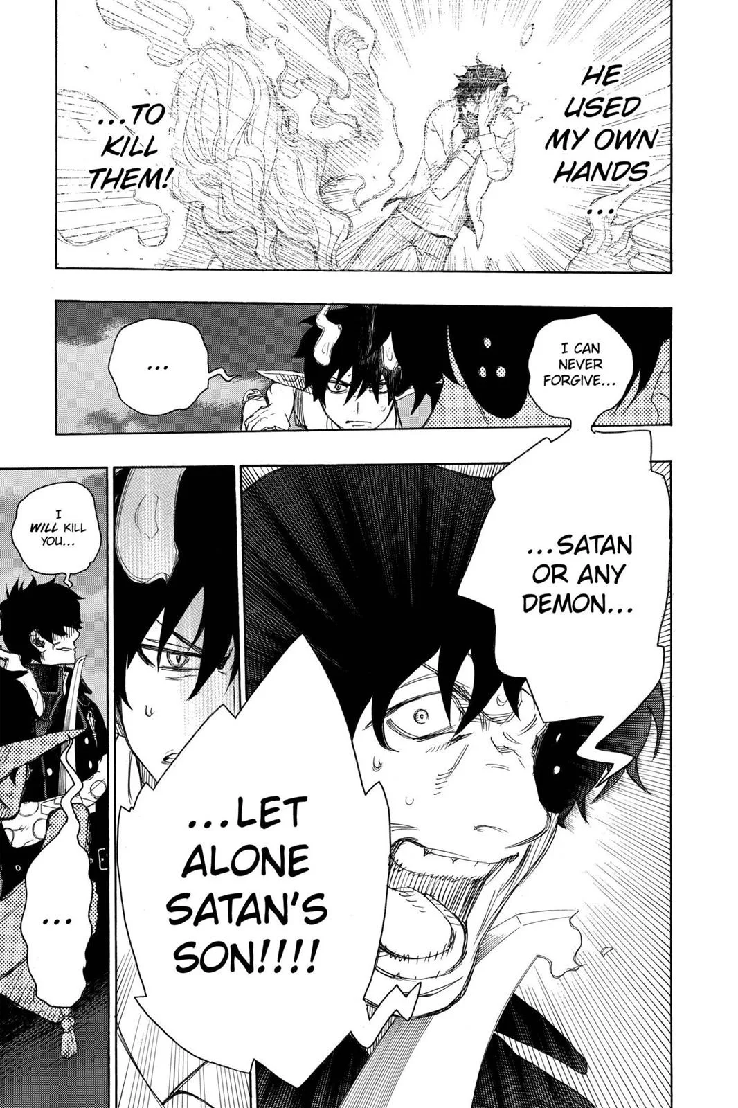 Blue Exorcist, chapter 7, page 35