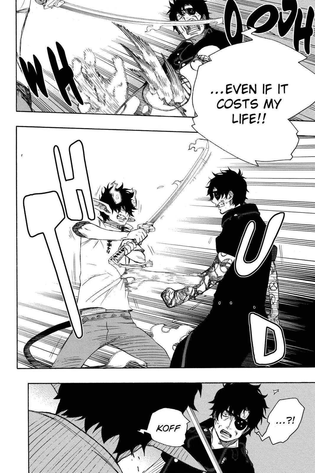 Blue Exorcist, chapter 7, page 36