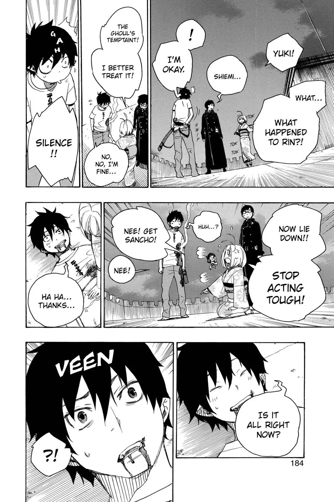 Blue Exorcist, chapter 7, page 40