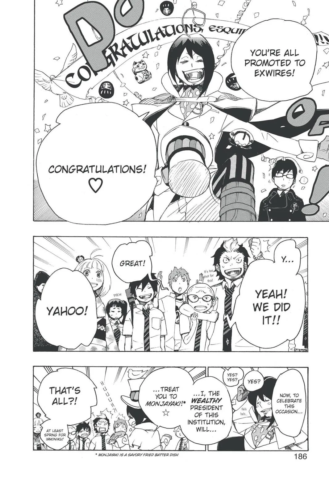 Blue Exorcist, chapter 7, page 42