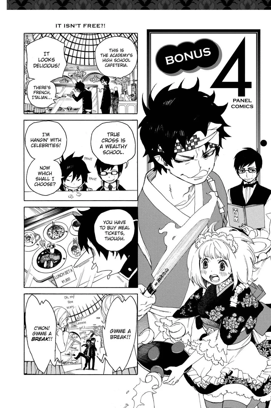 Blue Exorcist, chapter 7, page 48