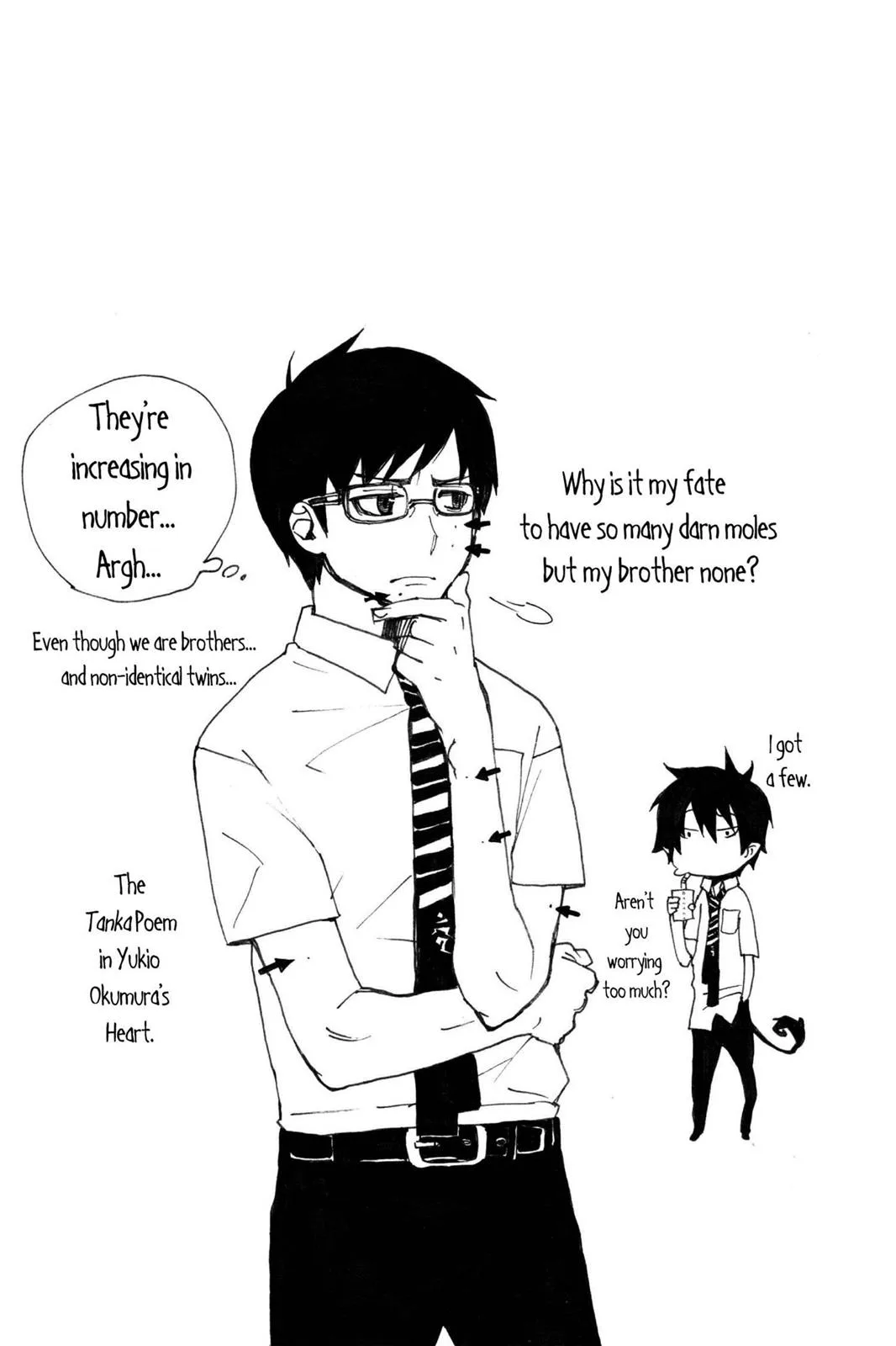 Blue Exorcist, chapter 7, page 58
