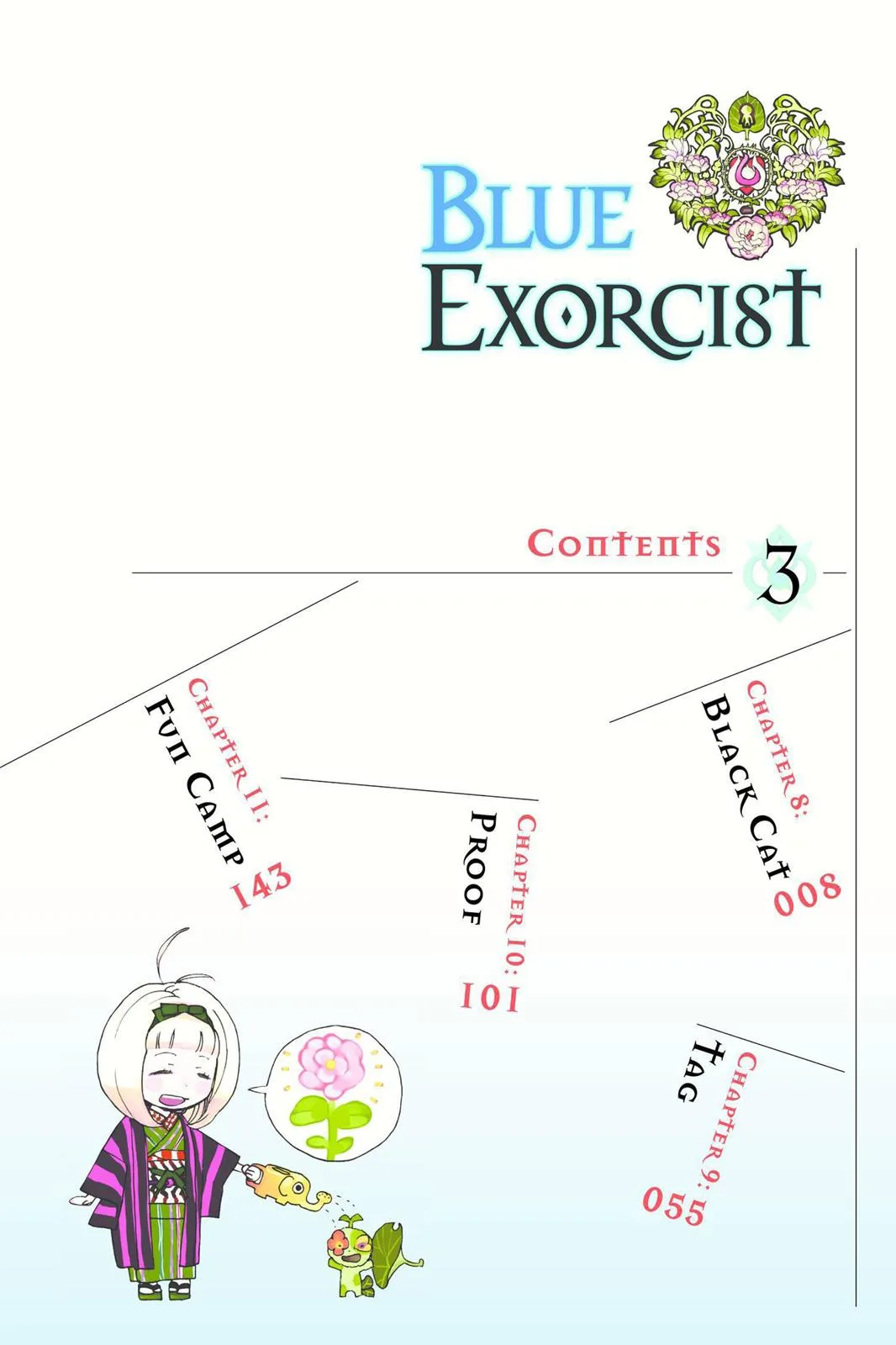 Blue Exorcist, chapter 8, page 3