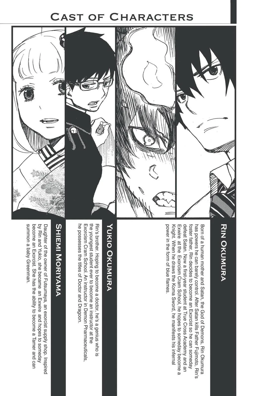 Blue Exorcist, chapter 8, page 4