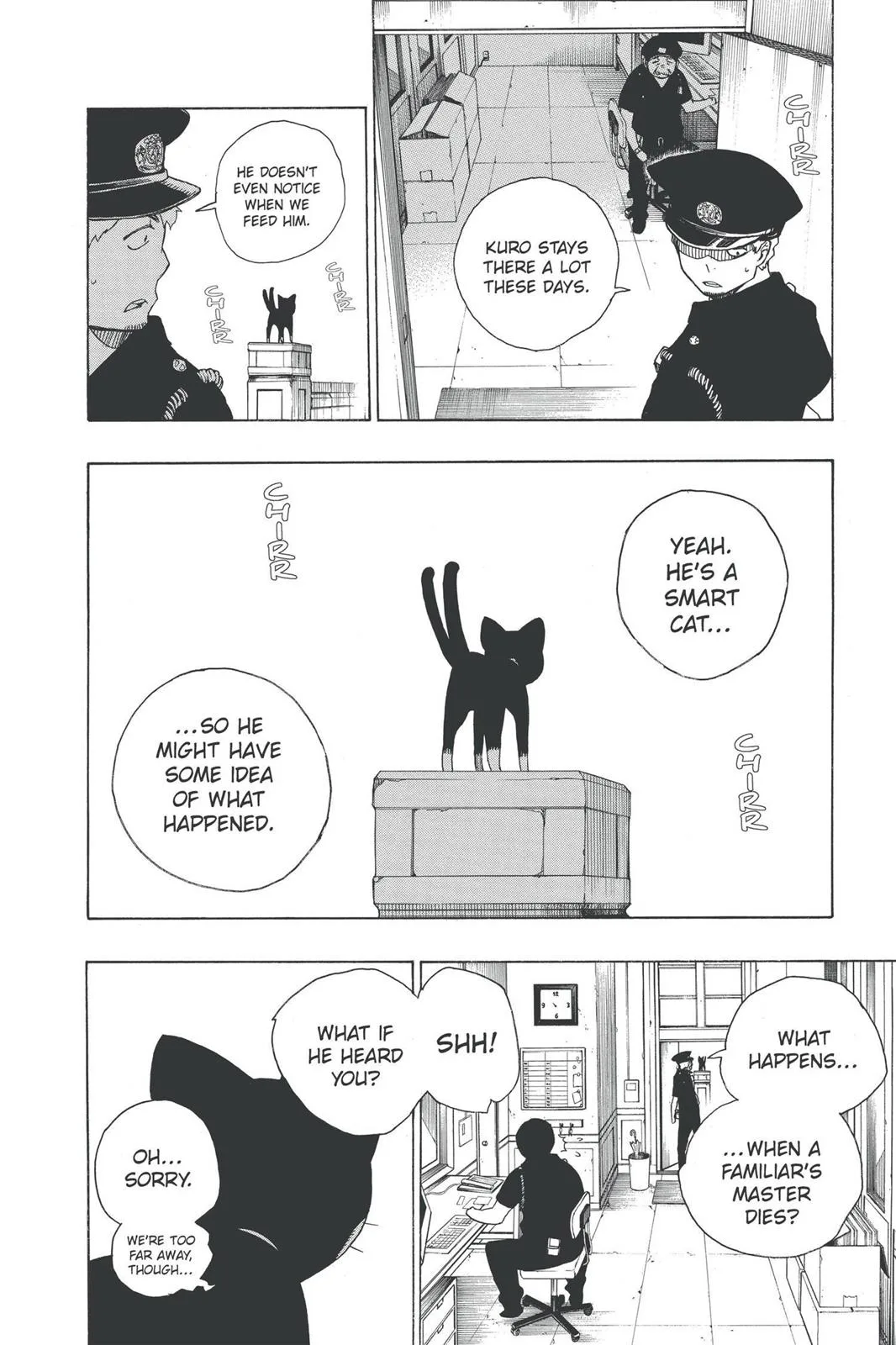 Blue Exorcist, chapter 8, page 12