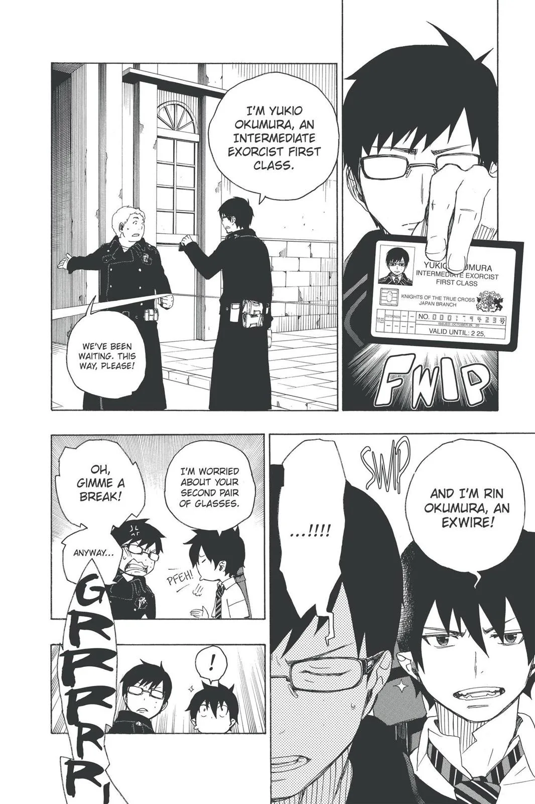 Blue Exorcist, chapter 8, page 24
