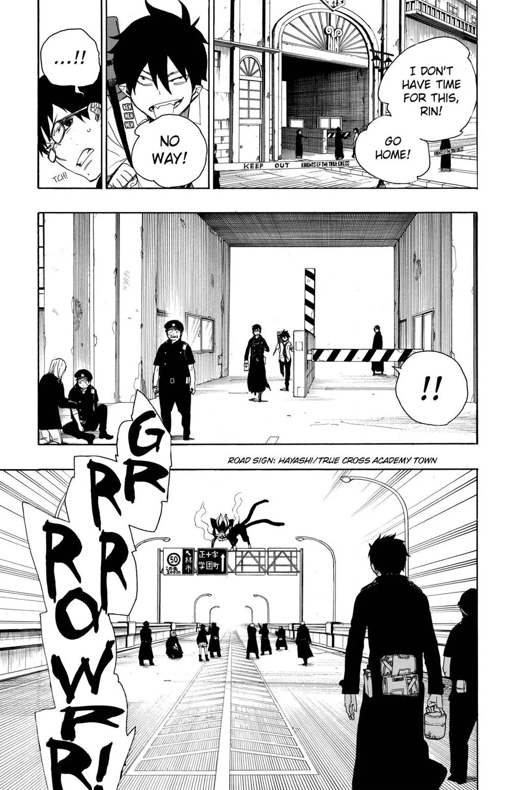 Blue Exorcist, chapter 8, page 25