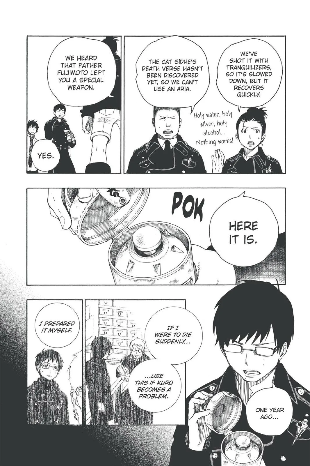 Blue Exorcist, chapter 8, page 30