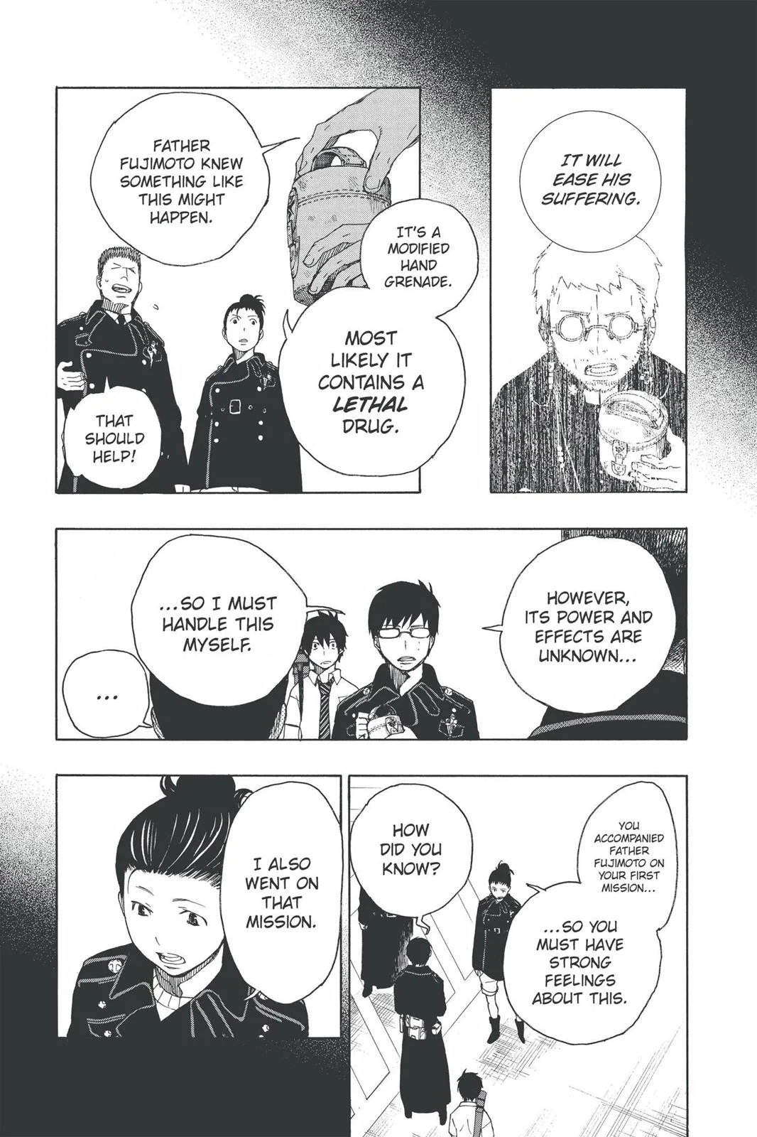 Blue Exorcist, chapter 8, page 31