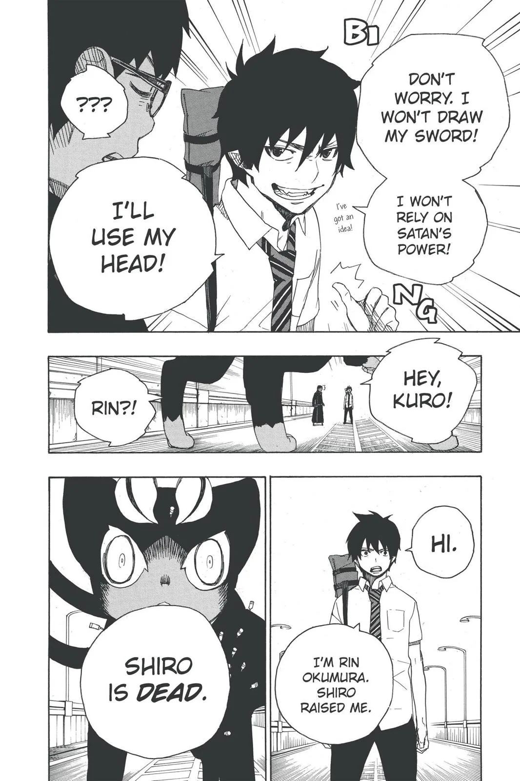 Blue Exorcist, chapter 8, page 40