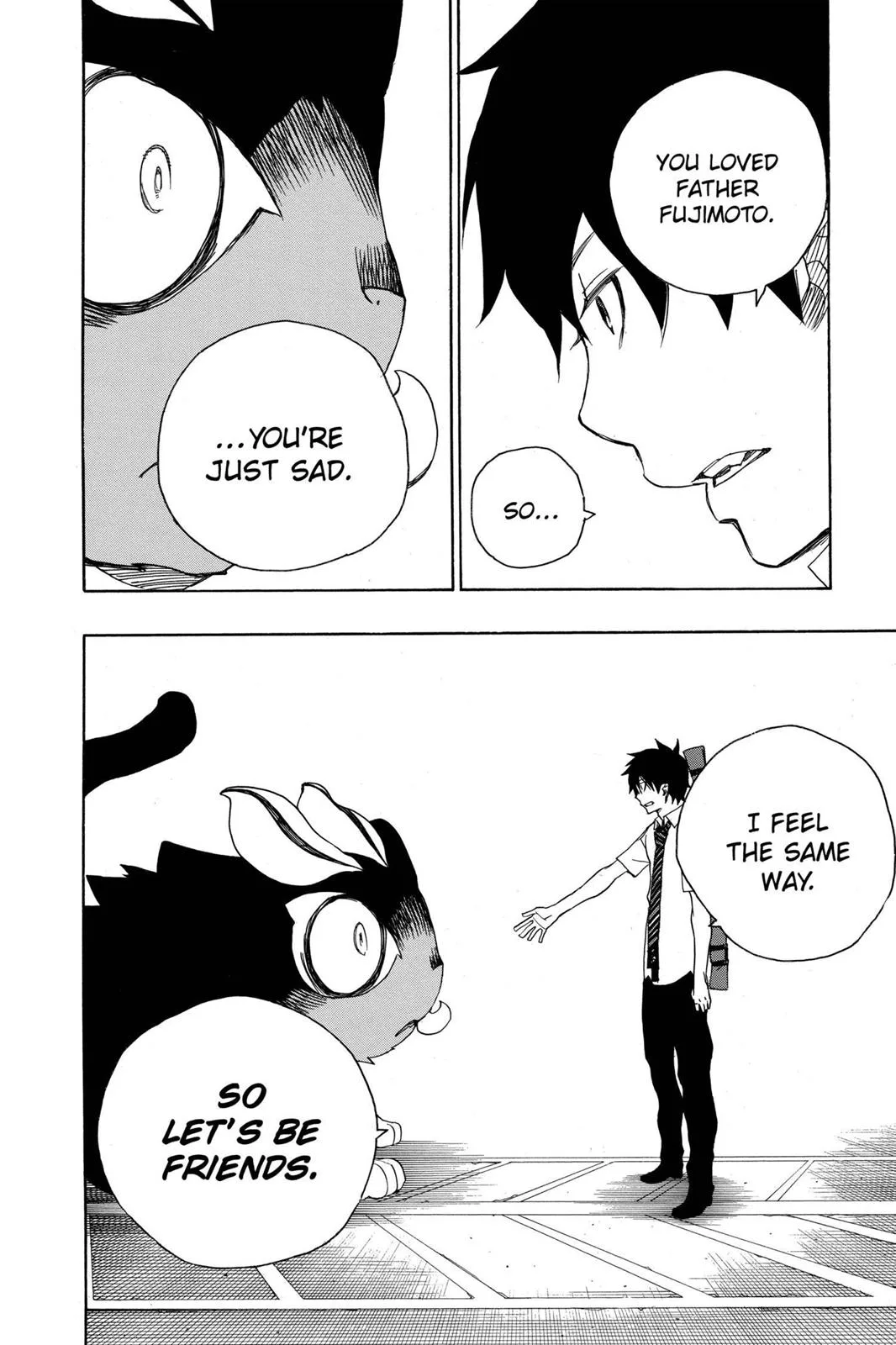 Blue Exorcist, chapter 8, page 44