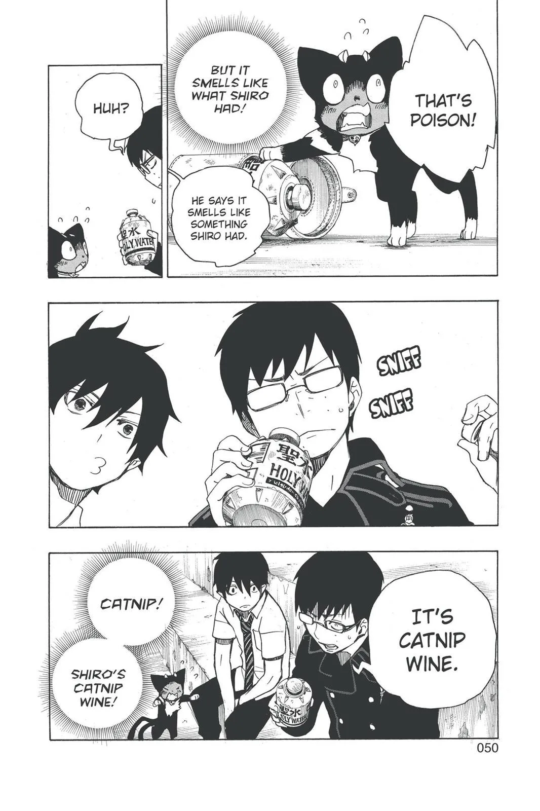 Blue Exorcist, chapter 8, page 50