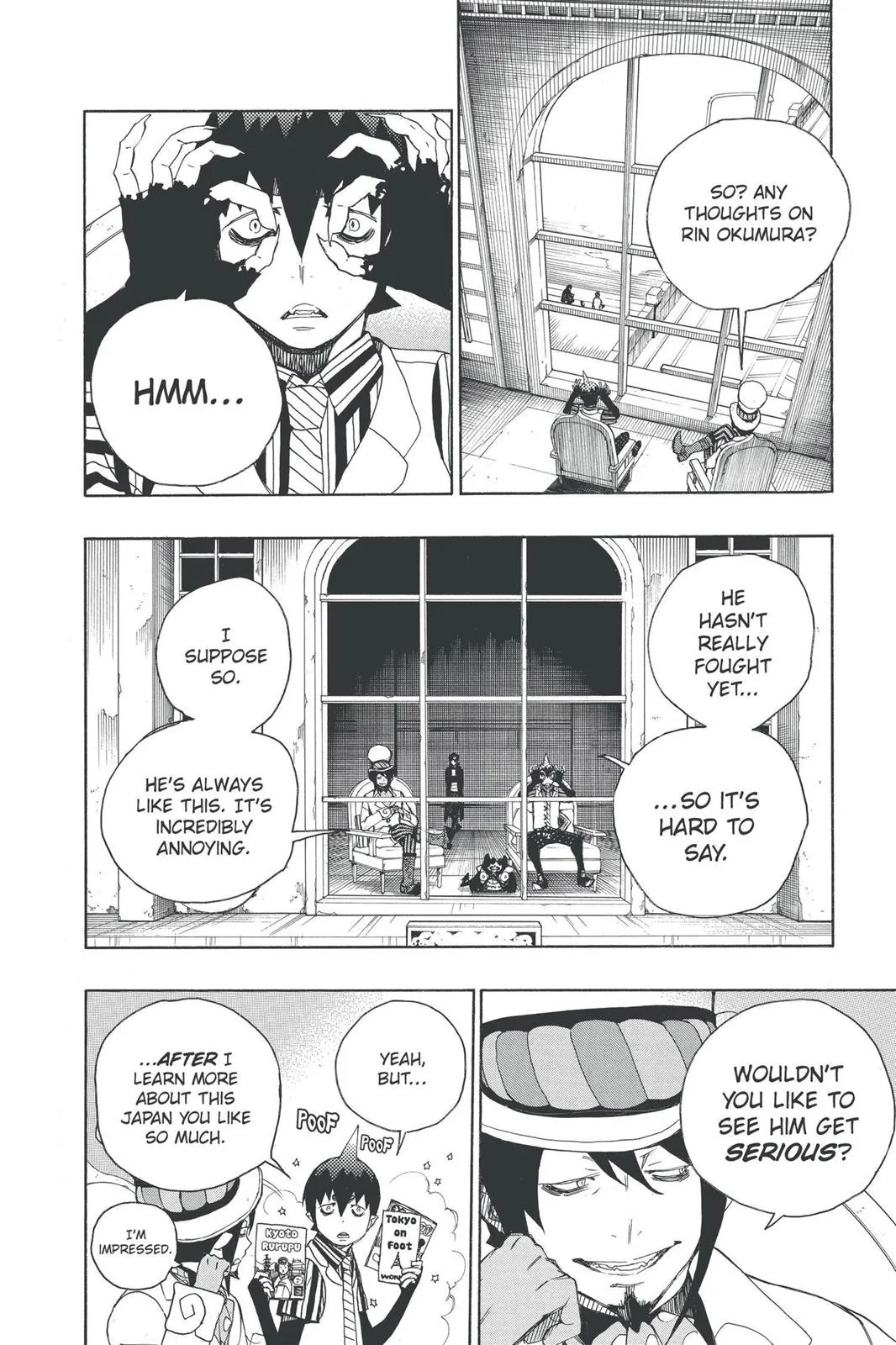 Blue Exorcist, chapter 8, page 52