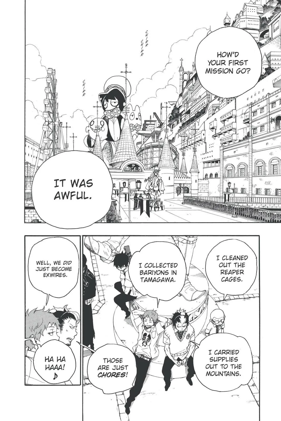 Blue Exorcist, chapter 9, page 2
