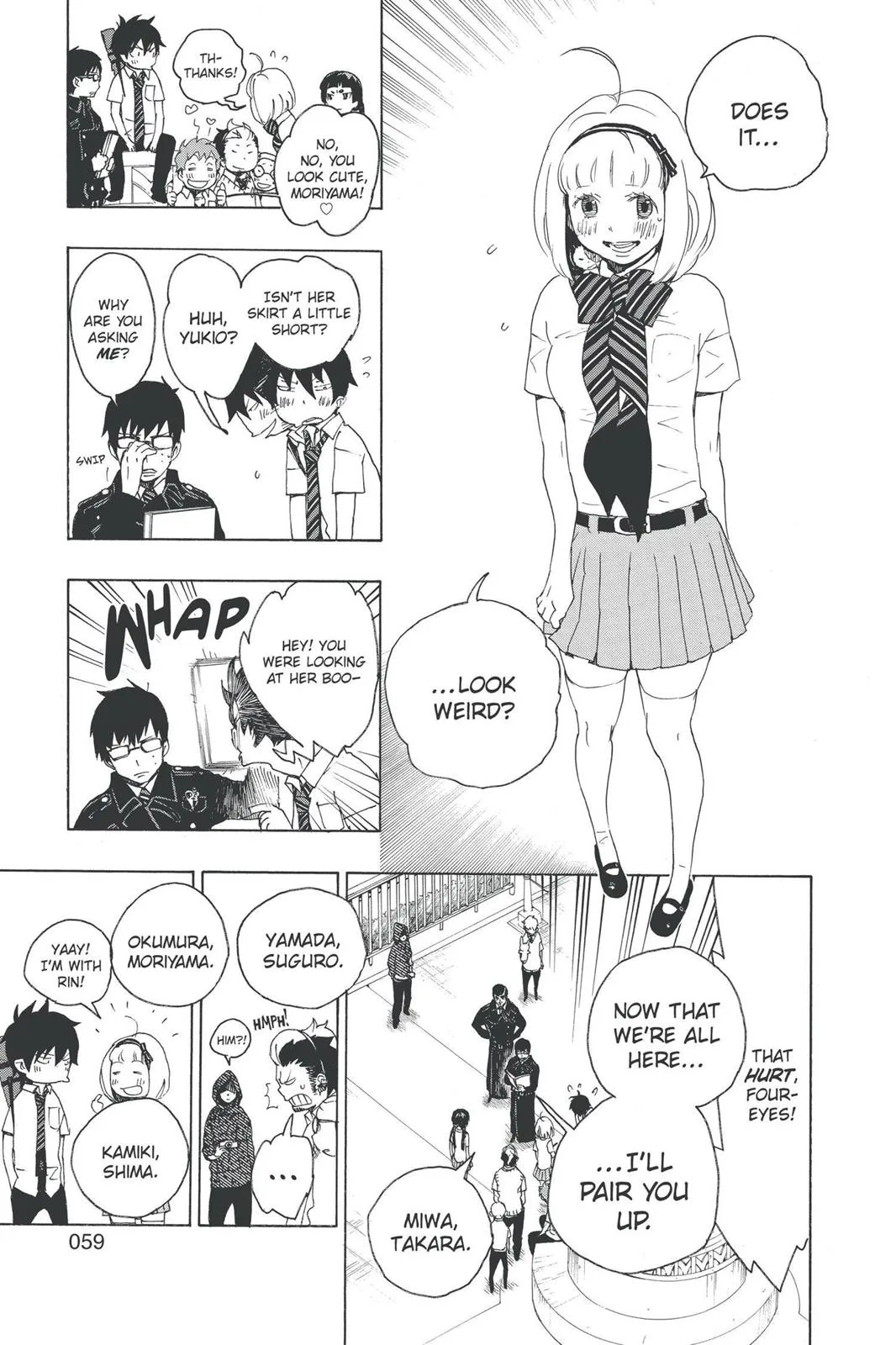 Blue Exorcist, chapter 9, page 5