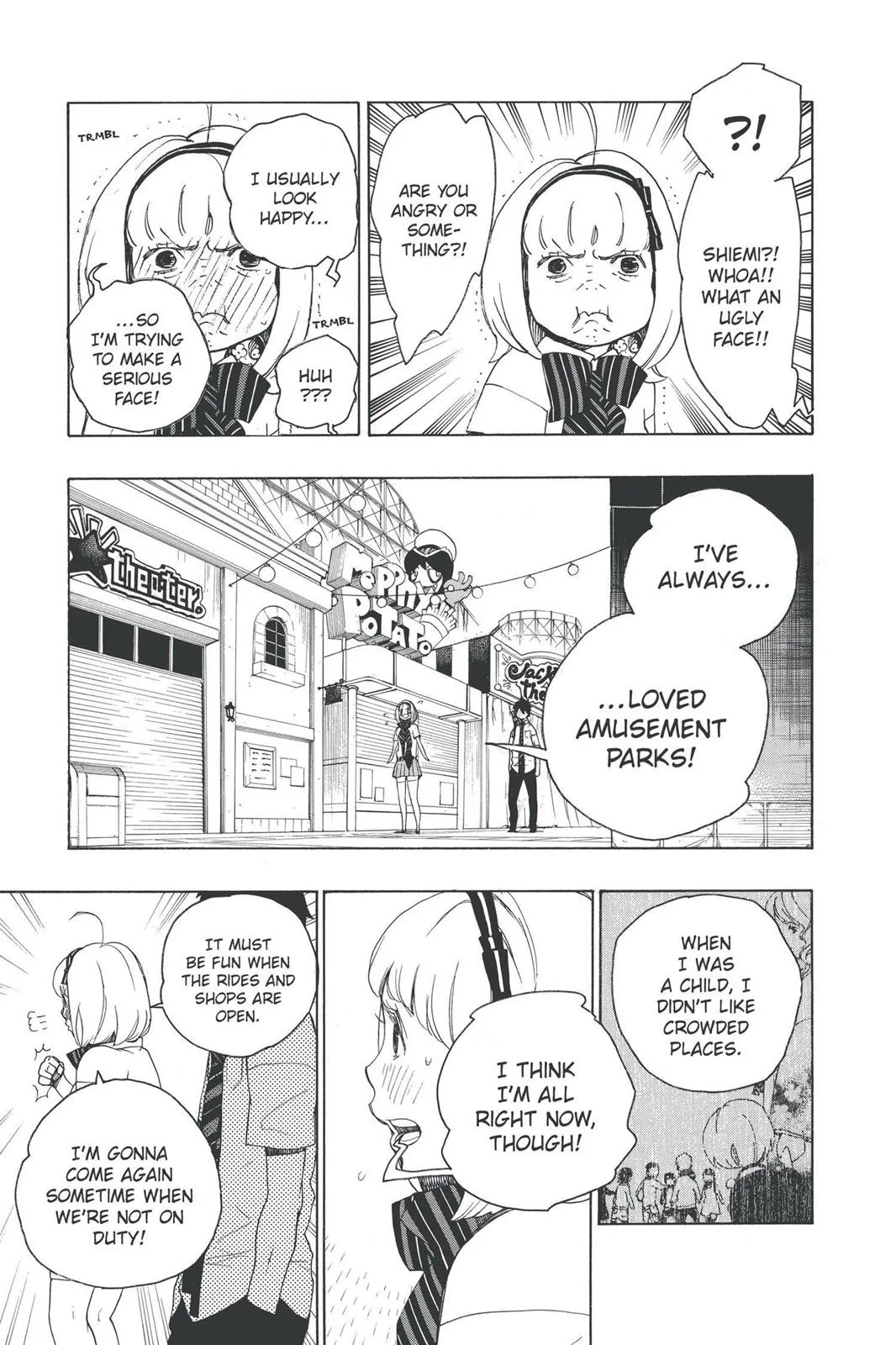 Blue Exorcist, chapter 9, page 9