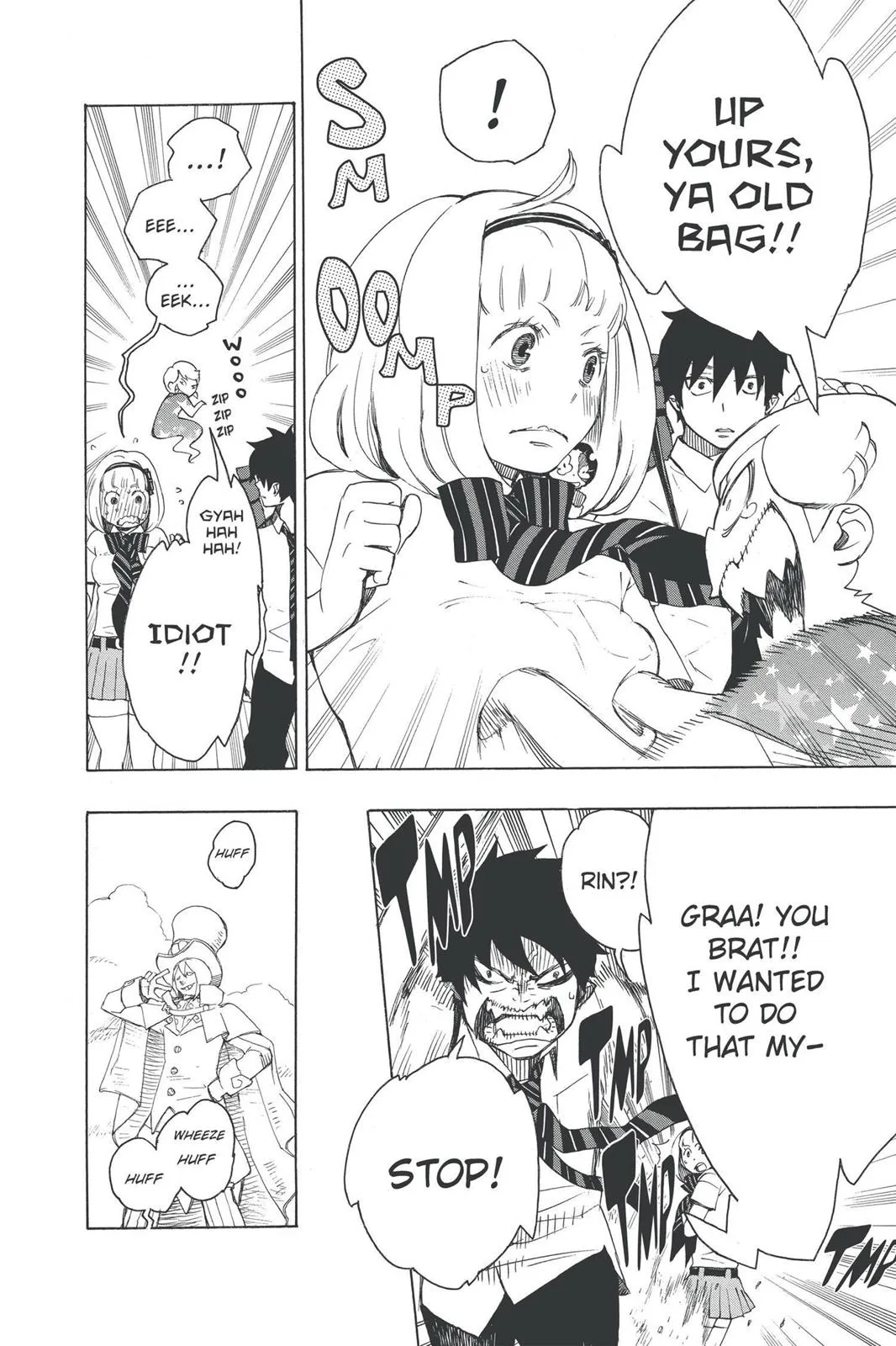 Blue Exorcist, chapter 9, page 14