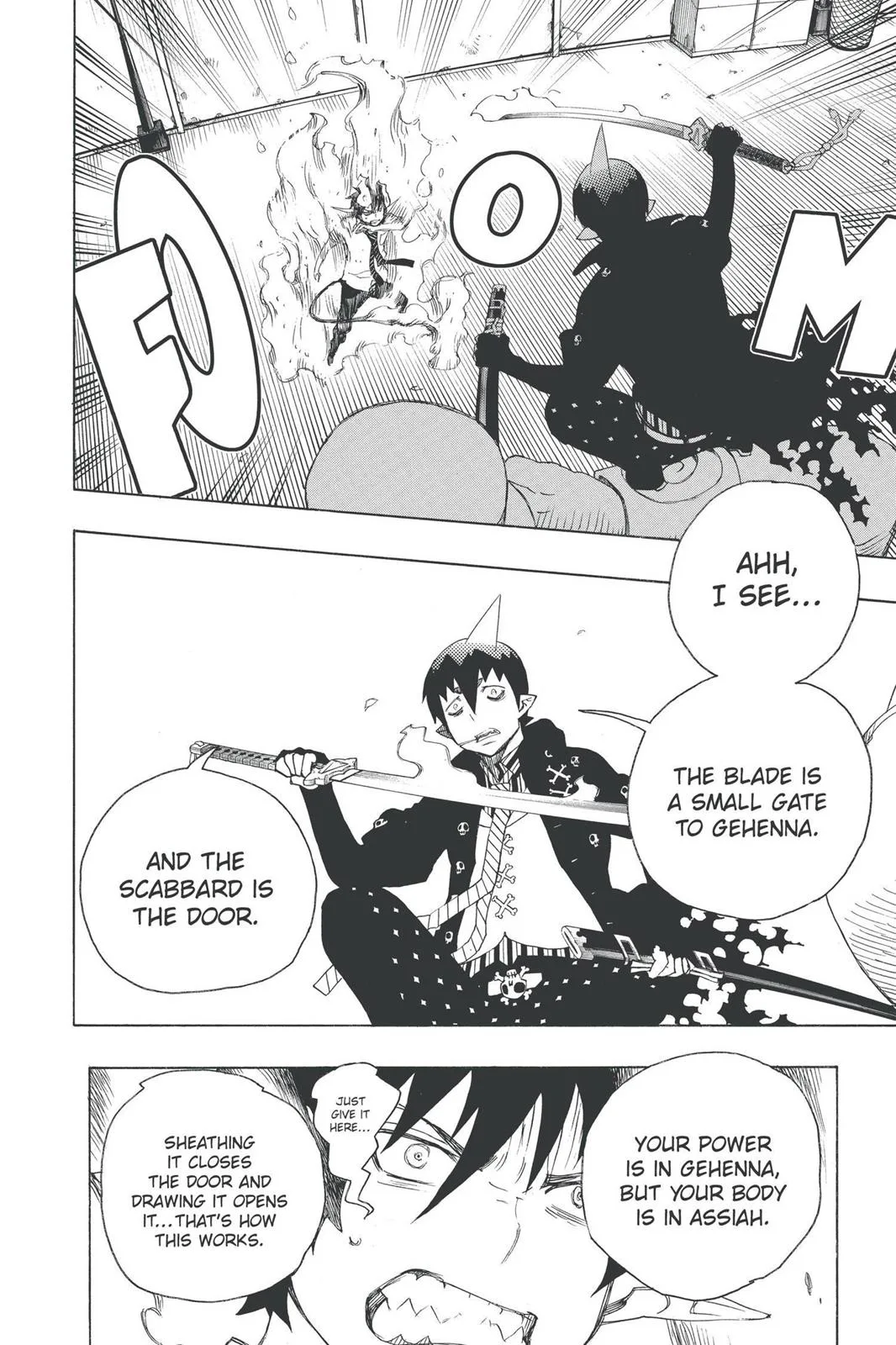 Blue Exorcist, chapter 9, page 18